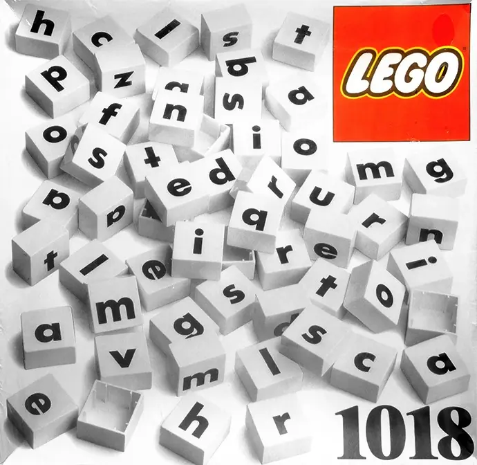 LEGO 1018 Letters