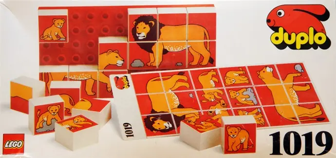 LEGO 1019 Mosaic Set - Lion