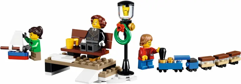 LEGO 10254 Świąteczny pociąg zdjęcie 10
