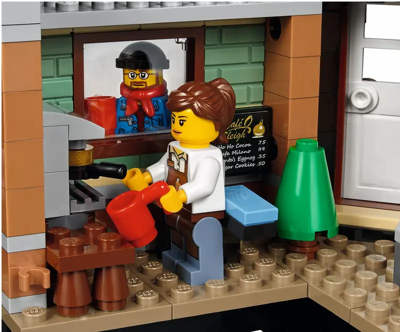 LEGO 10259 Stacja w zimowej wiosce zdjęcie 19