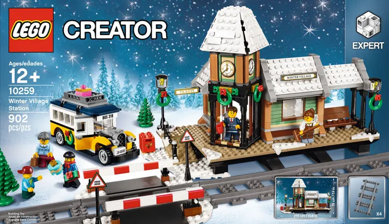 LEGO 10259 Stacja w zimowej wiosce zdjęcie 20