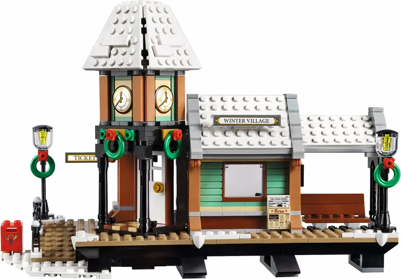 LEGO 10259 Stacja w zimowej wiosce zdjęcie 11