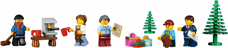 LEGO 10259 Stacja w zimowej wiosce zdjęcie 12
