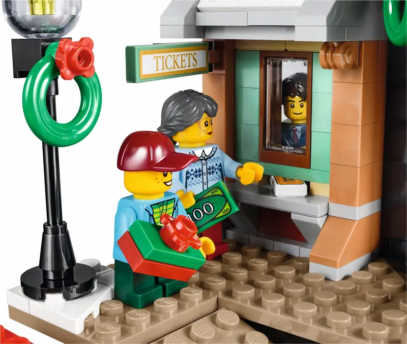 LEGO 10259 Stacja w zimowej wiosce zdjęcie 8