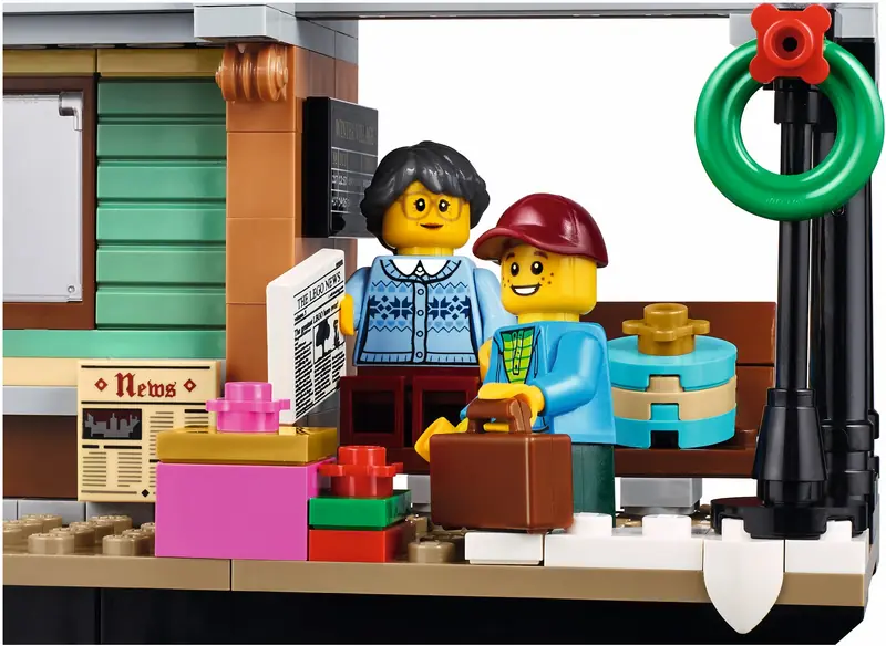 LEGO 10259 Stacja w zimowej wiosce zdjęcie 9