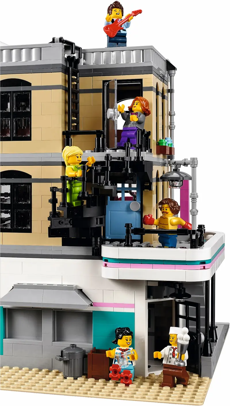 LEGO 10260 Bistro w śródmieściu zdjęcie 12