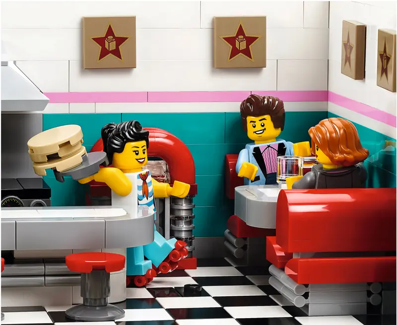 LEGO 10260 Bistro w śródmieściu zdjęcie 15