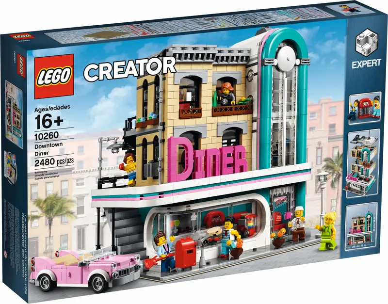 LEGO 10260 Bistro w śródmieściu zdjęcie 24