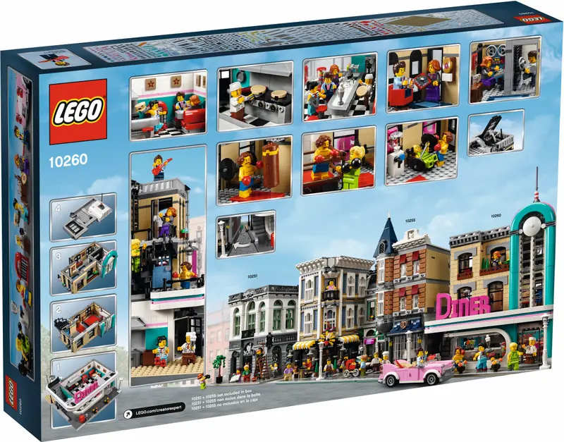 LEGO 10260 Bistro w śródmieściu zdjęcie 26