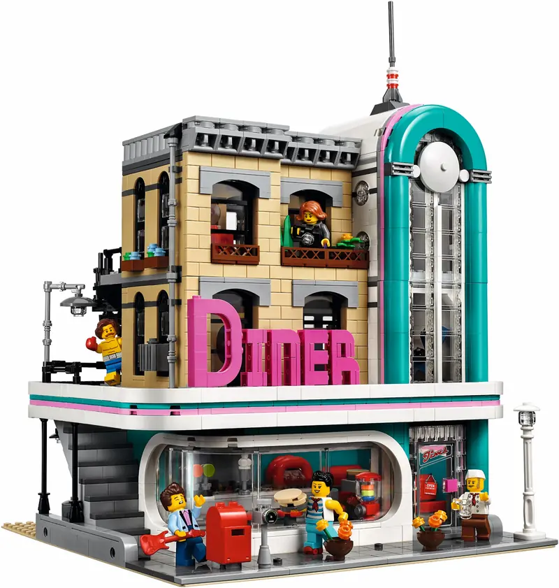 LEGO 10260 Bistro w śródmieściu zdjęcie 27