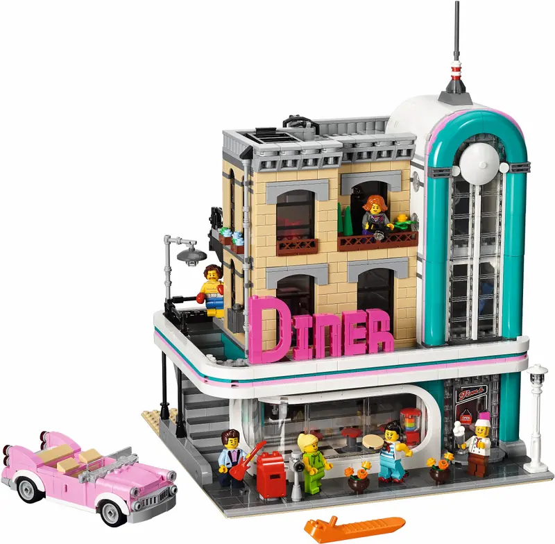 LEGO 10260 Bistro w śródmieściu zdjęcie 31