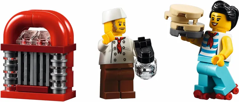 LEGO 10260 Bistro w śródmieściu zdjęcie 33