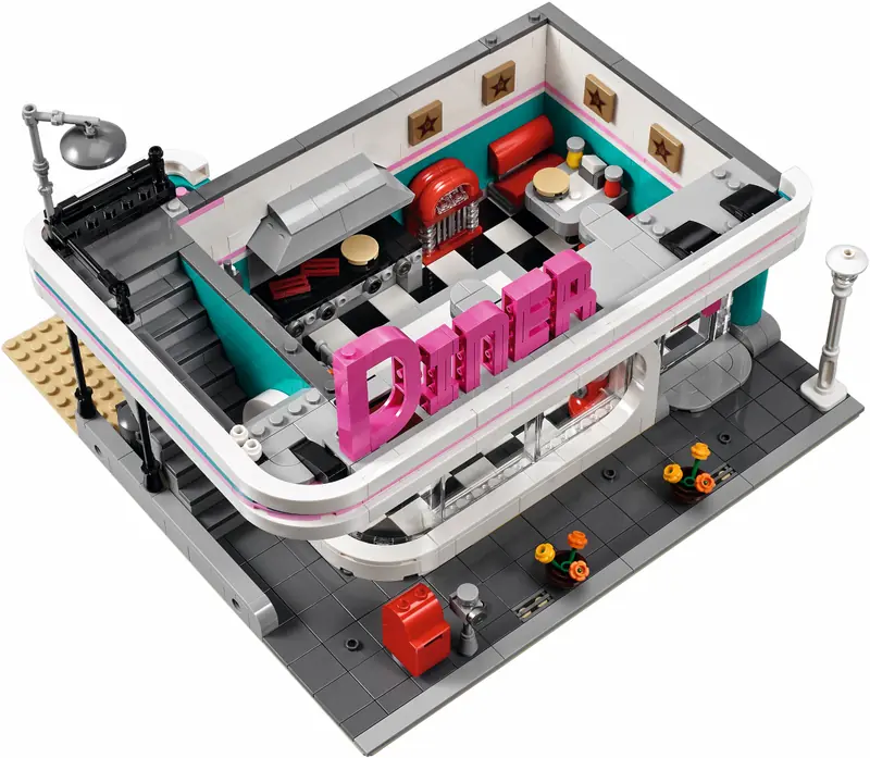 LEGO 10260 Bistro w śródmieściu zdjęcie 8