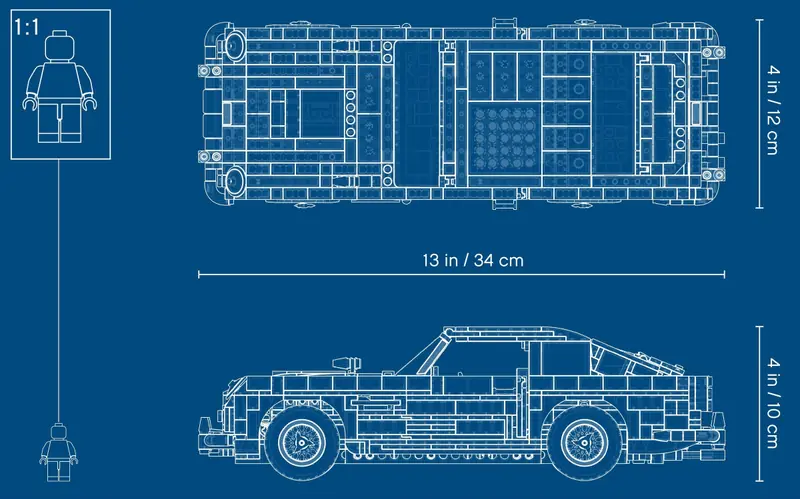 LEGO 10262 Aston Martin DB5 Jamesa Bonda zdjęcie 13