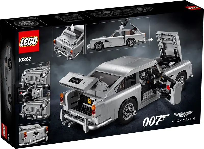 LEGO 10262 Aston Martin DB5 Jamesa Bonda zdjęcie 4