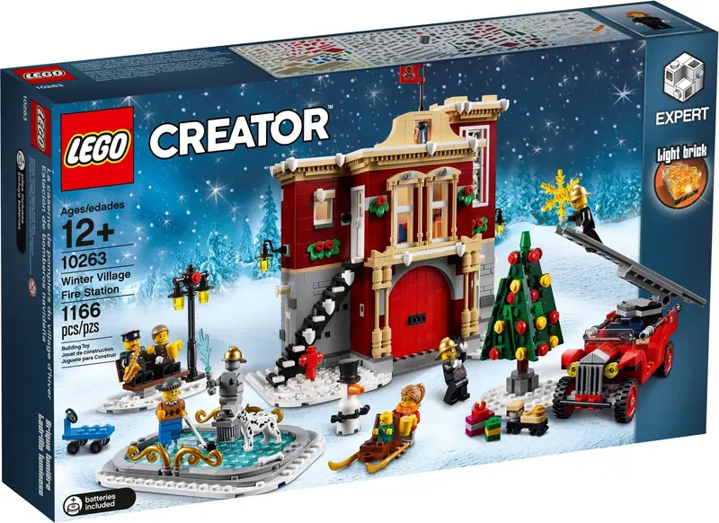 LEGO 10263 Remiza strażacka w zimowej wiosce zdjęcie 13