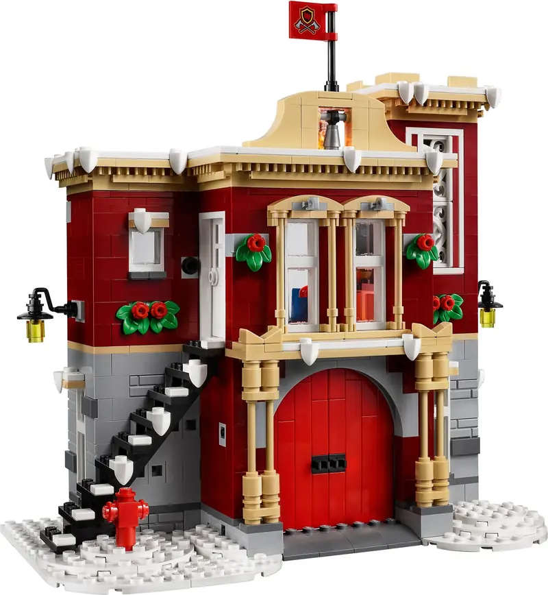LEGO 10263 Remiza strażacka w zimowej wiosce zdjęcie 16