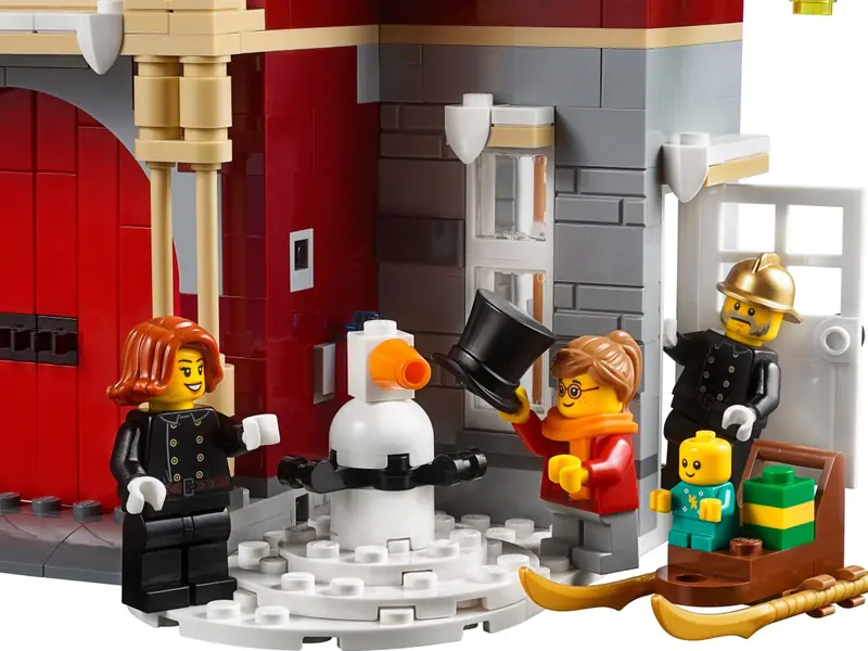 LEGO 10263 Remiza strażacka w zimowej wiosce zdjęcie 33