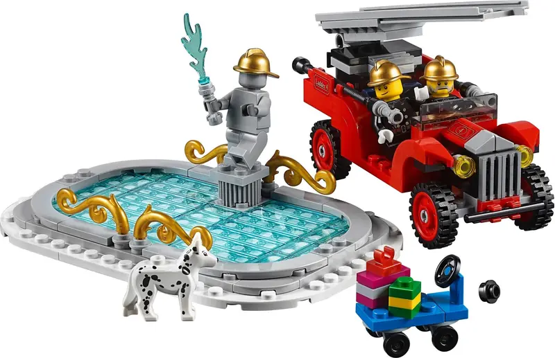 LEGO 10263 Remiza strażacka w zimowej wiosce zdjęcie 18