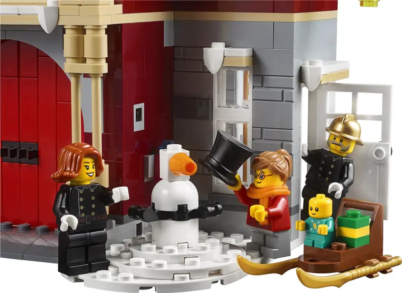 LEGO 10263 Remiza strażacka w zimowej wiosce zdjęcie 27