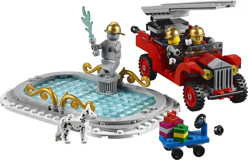 LEGO 10263 Remiza strażacka w zimowej wiosce zdjęcie 4
