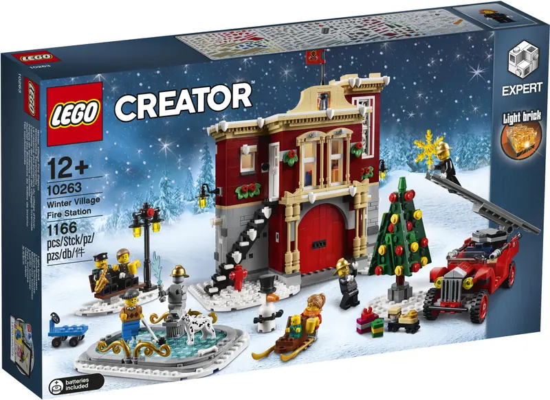 LEGO 10263 Remiza strażacka w zimowej wiosce zdjęcie 6