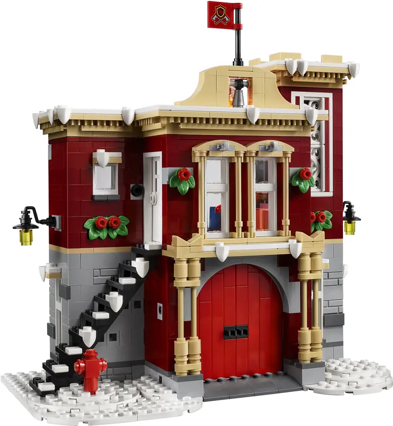 LEGO 10263 Remiza strażacka w zimowej wiosce zdjęcie 8