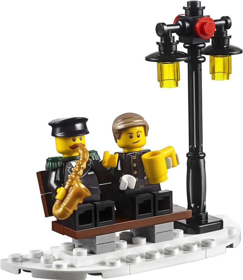 LEGO 10263 Remiza strażacka w zimowej wiosce zdjęcie 10