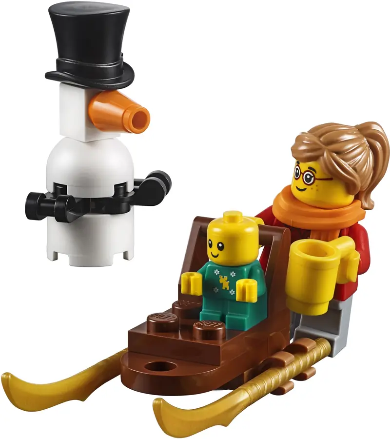 LEGO 10263 Remiza strażacka w zimowej wiosce zdjęcie 12