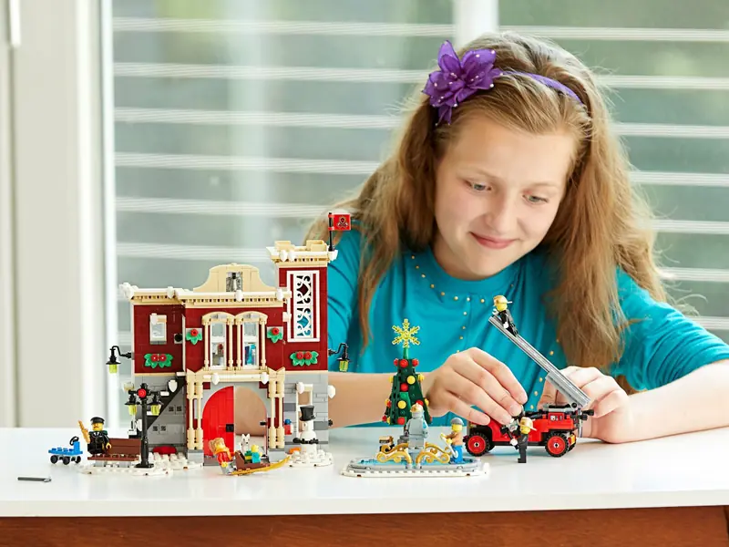 LEGO 10263 Remiza strażacka w zimowej wiosce zdjęcie 34