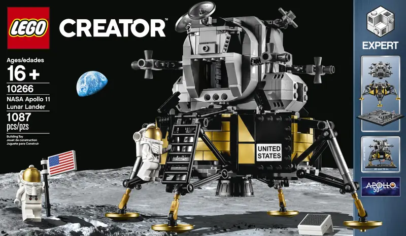 LEGO 10266 Lądownik księżycowy Apollo 11 NASA zdjęcie 23