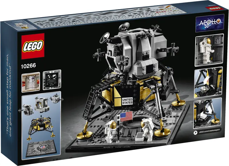 LEGO 10266 Lądownik księżycowy Apollo 11 NASA zdjęcie 16