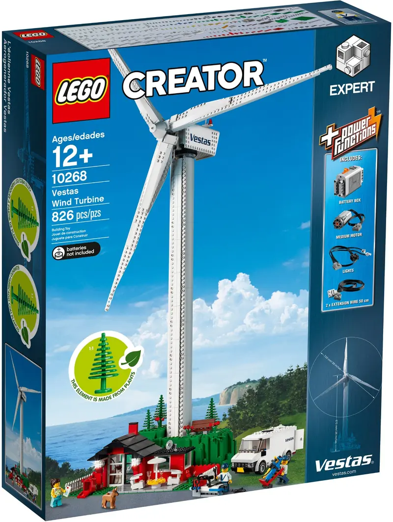 LEGO 10268 Turbina wiatrowa Vestas zdjęcie 2