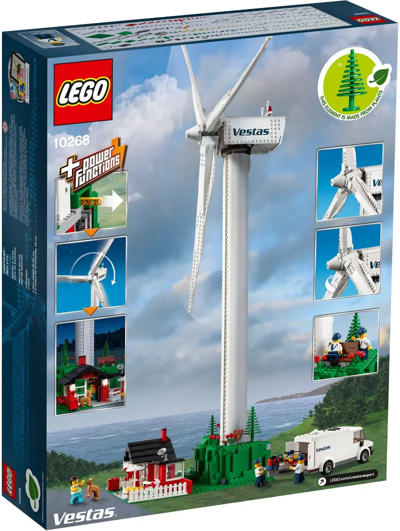 LEGO 10268 Turbina wiatrowa Vestas zdjęcie 4