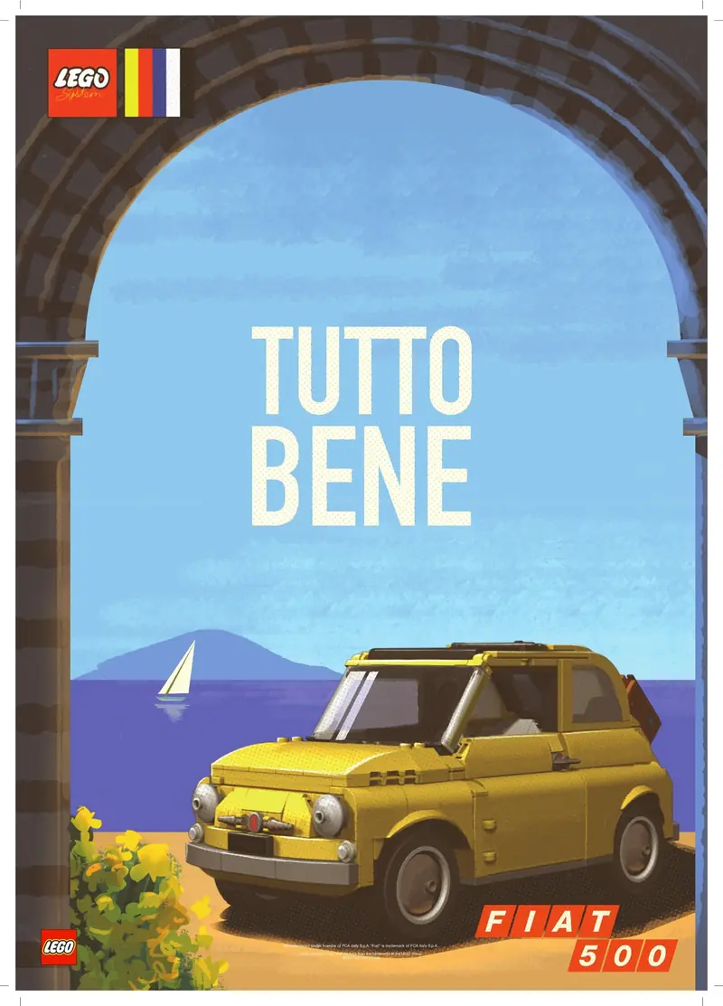 LEGO 10271 Fiat 500 zdjęcie 6