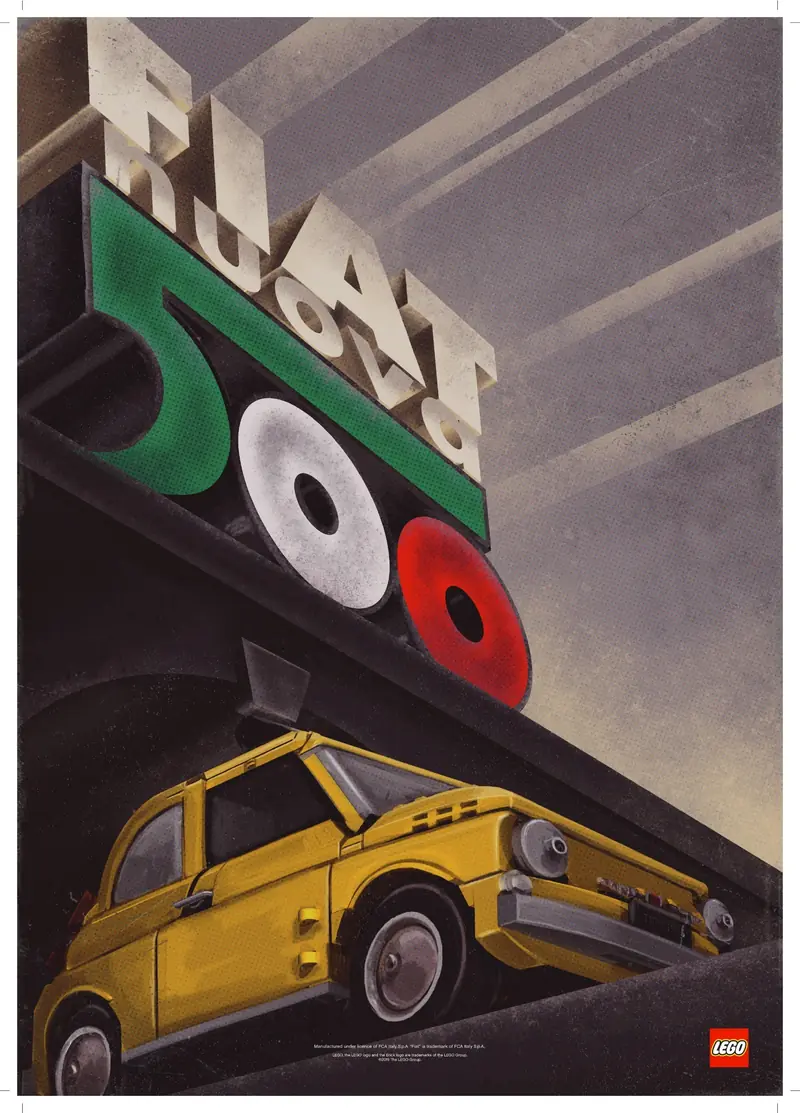 LEGO 10271 Fiat 500 zdjęcie 8
