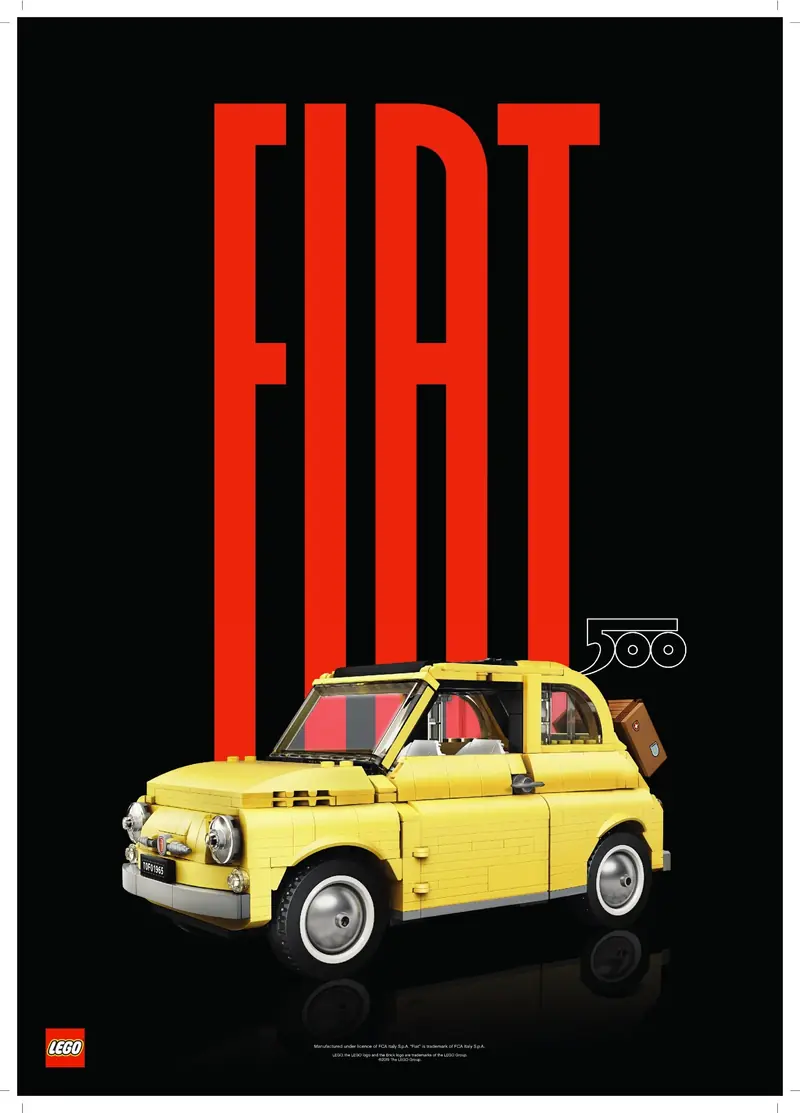 LEGO 10271 Fiat 500 zdjęcie 10