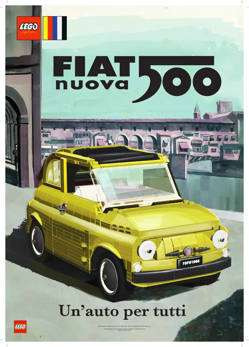 LEGO 10271 Fiat 500 zdjęcie 11