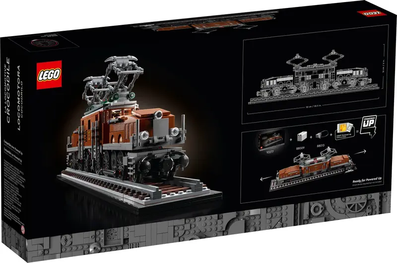 LEGO 10277 Lokomotywa Crocodile zdjęcie 6