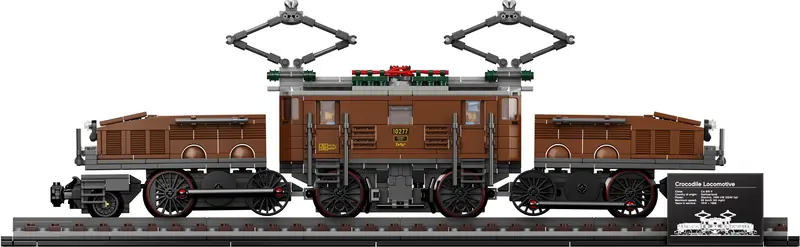 LEGO 10277 Lokomotywa Crocodile zdjęcie 7