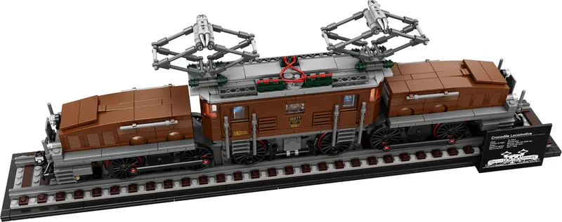 LEGO 10277 Lokomotywa Crocodile zdjęcie 8