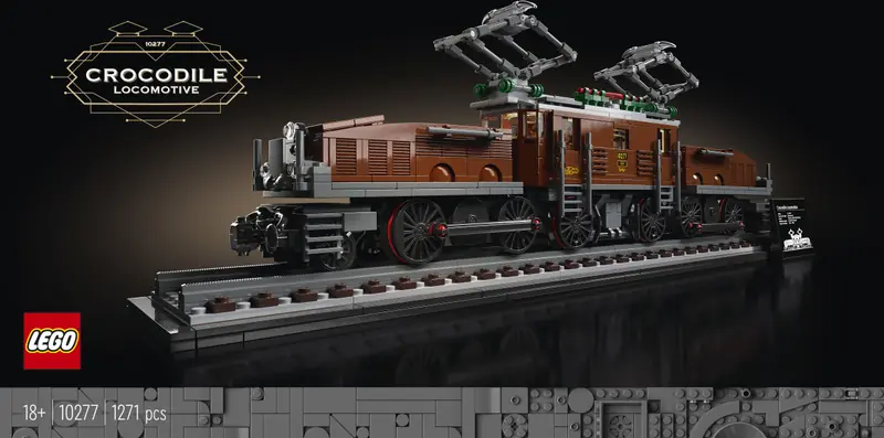 LEGO 10277 Lokomotywa Crocodile zdjęcie 16