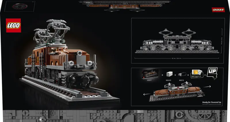 LEGO 10277 Lokomotywa Crocodile zdjęcie 9