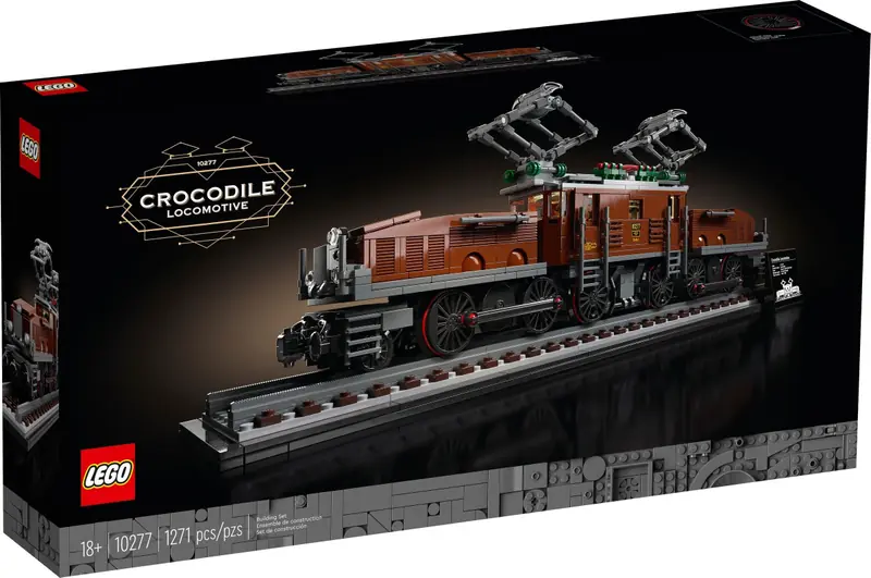 LEGO 10277 Lokomotywa Crocodile zdjęcie 4