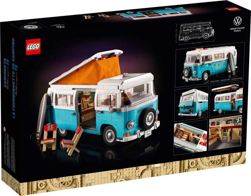 LEGO 10279 Mikrobus kempingowy Volkswagen T2 zdjęcie 5