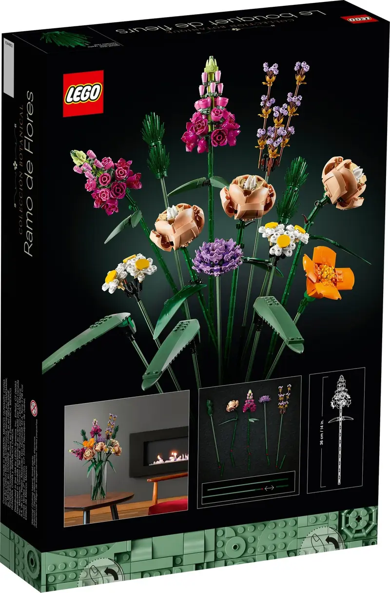 LEGO 10280 Bukiet kwiatów zdjęcie 4