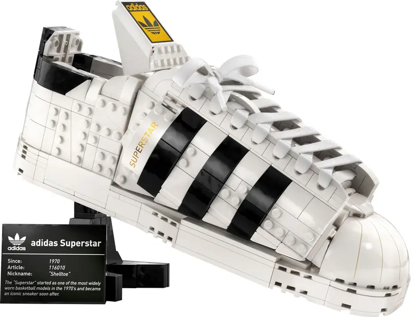 LEGO 10282 But adidas Originals Superstar zdjęcie 4
