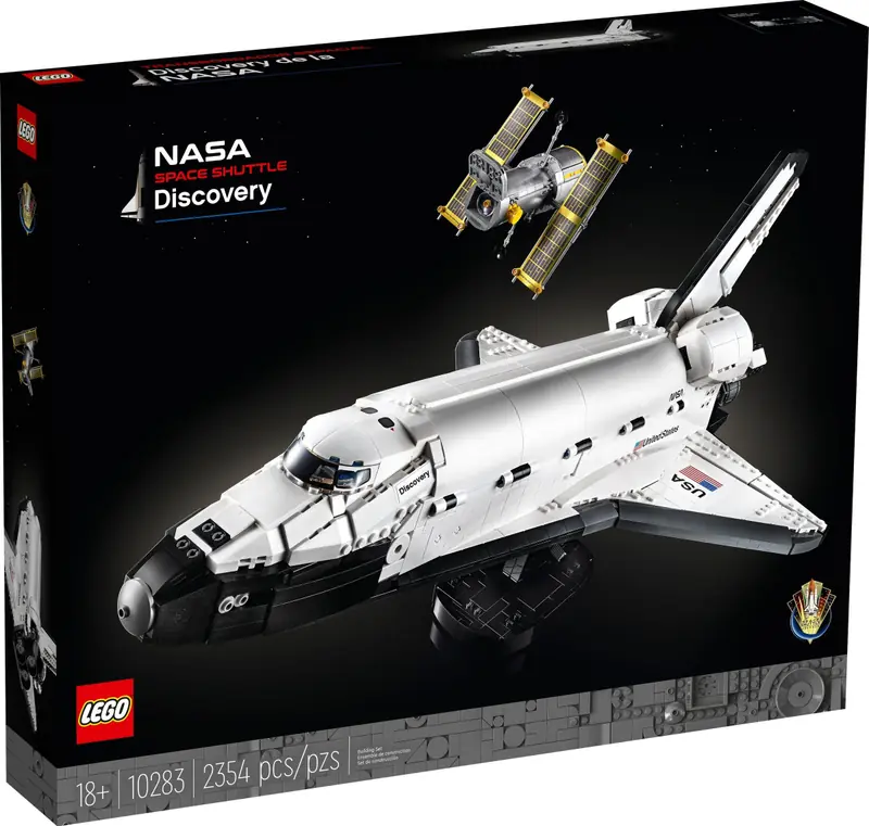 LEGO 10283 Wahadłowiec Discovery NASA zdjęcie 3