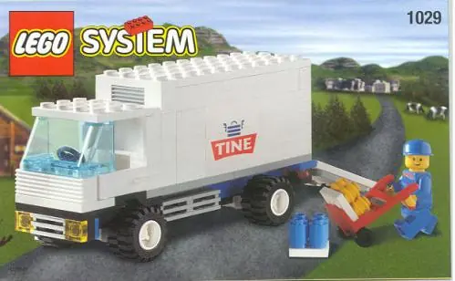 LEGO 1029 Milk Delivery Truck - Tine
