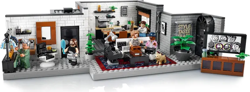 LEGO 10291 Queer Eye – Mieszkanie Fab Five zdjęcie 4